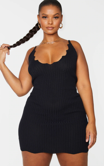Rochie Knitted PrettyLittleThing | L/EU44