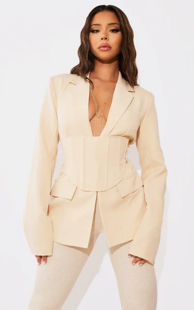 Sacou Stone PrettyLittleThing | L/EU44