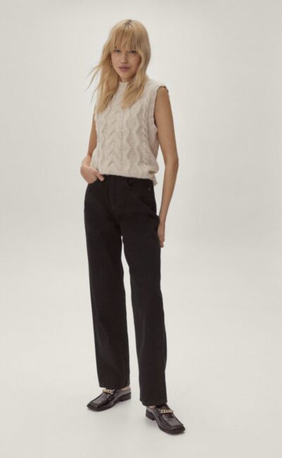 Pantaloni Bumbac Organic Nasty Gal | EU38 / M