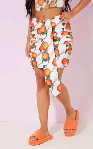 Fustă Oranges PrettyLittleThing | S/EU36