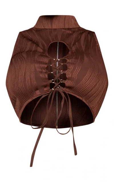 Top Chocolate PrettyLittleThing | M/EU38