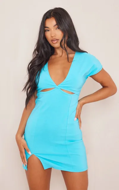 Rochie cut-out PrettyLittleThing | S/EU36