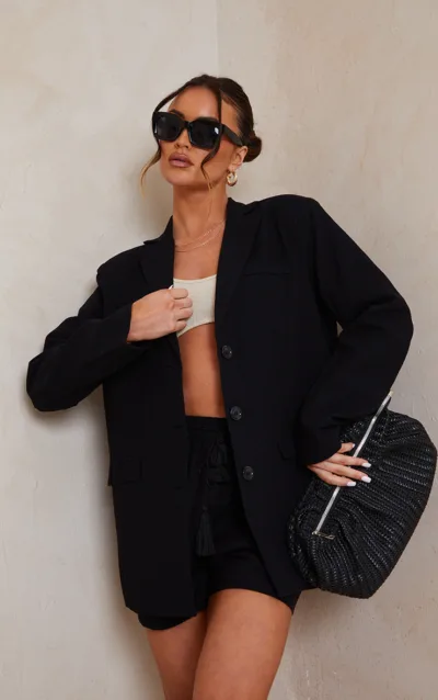 Blazer Black PrettyLittleThing | M/EU38