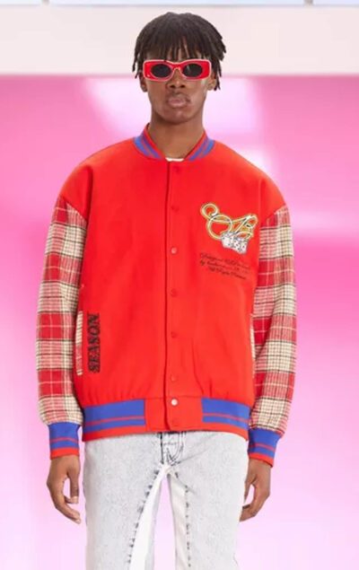 Varsity Bomber BoohooMan | M