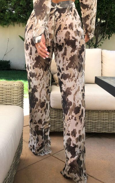 Pantaloni Mesh PrettyLittleThing | M/EU38