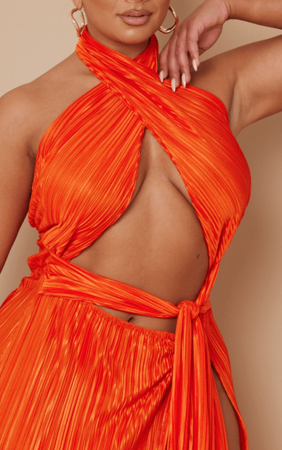 Rochie Orange PrettyLittleThing | M/EU38