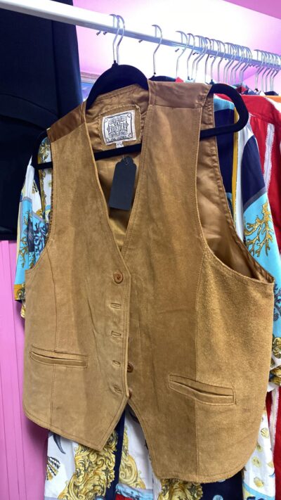 Vestă Piele Vintage | M/L
