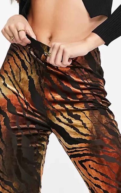 Pantaloni Animal Print | M/EU38