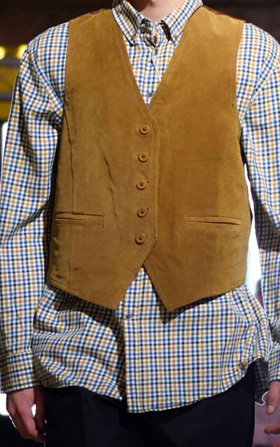 Vestă Piele Vintage | M/L