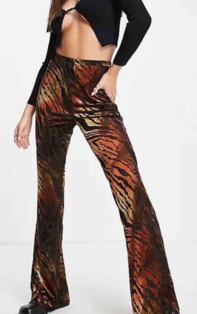 Pantaloni Animal Print | M/EU38