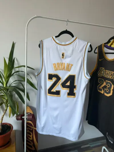 Tricou Basketball Alb Lakers Barbati | Marimea L