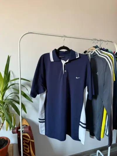Tricou Polo Nike Albastru Adidas Barbati | Marimea XXL