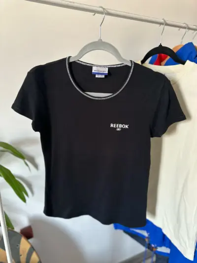 Tricou Negru Reebok Femei | Marimea M