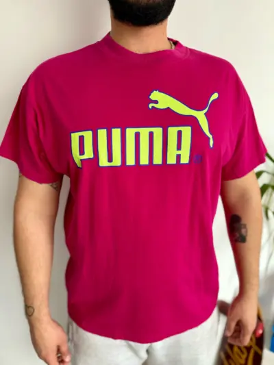 Tricou Puma unisex roz | XXL