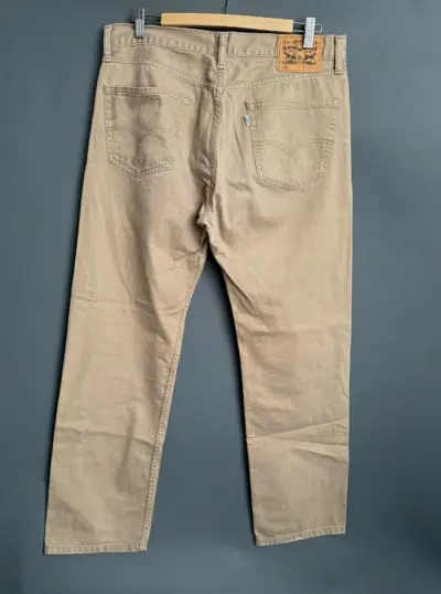 Blugi Levi’s Bej Barbati 505 | W34 L32